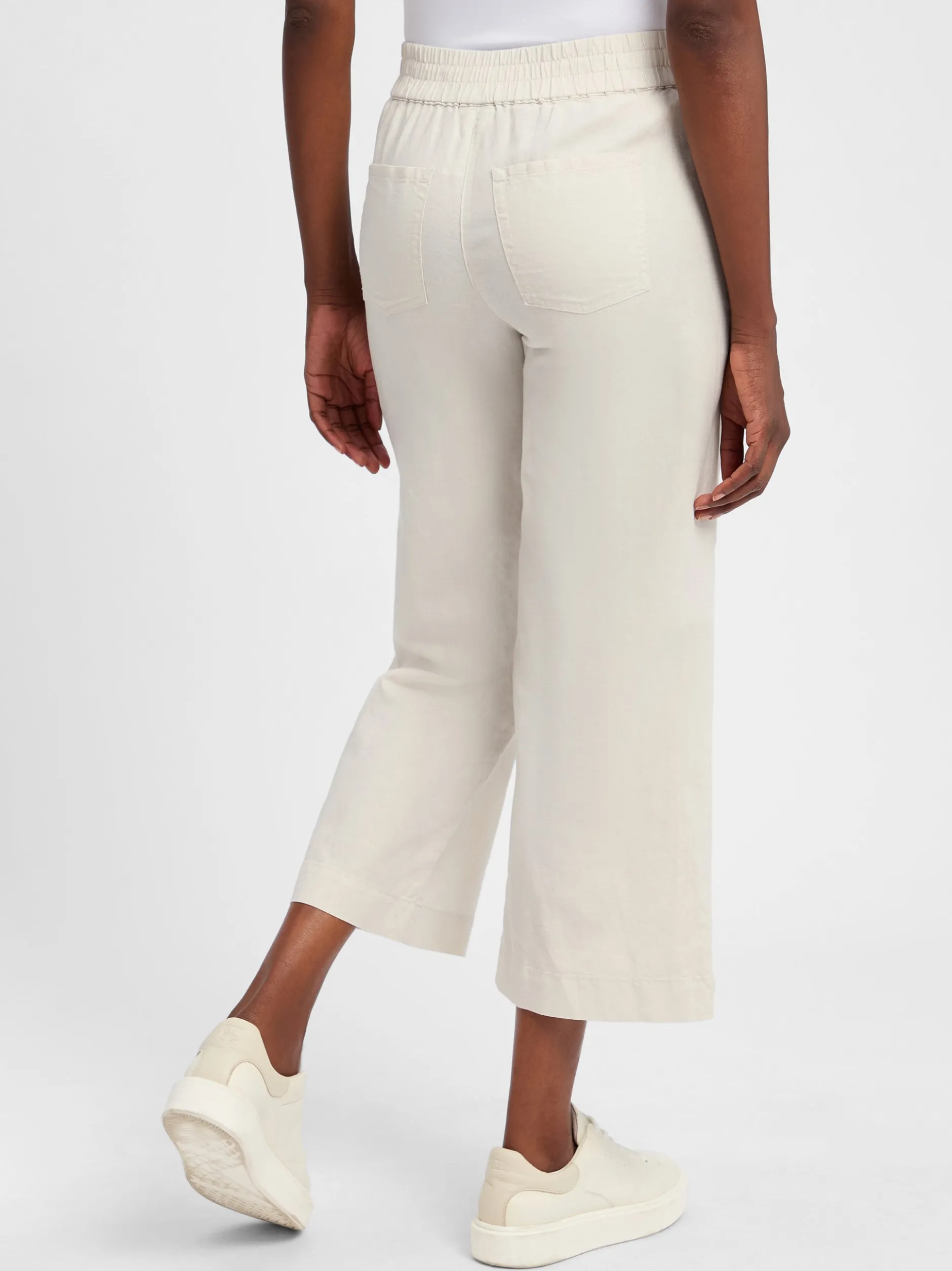Olsen Damen Sommerhose mit Leinen-Anteil - Anna in kitt
