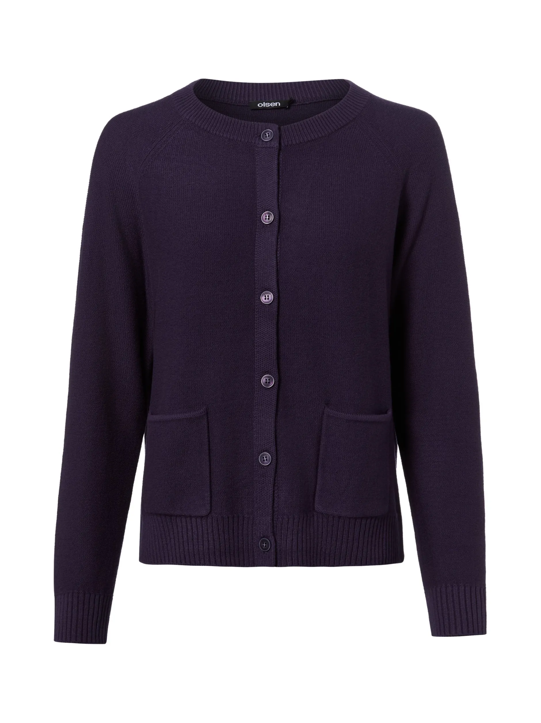 Olsen Damen Strickjacke in lila