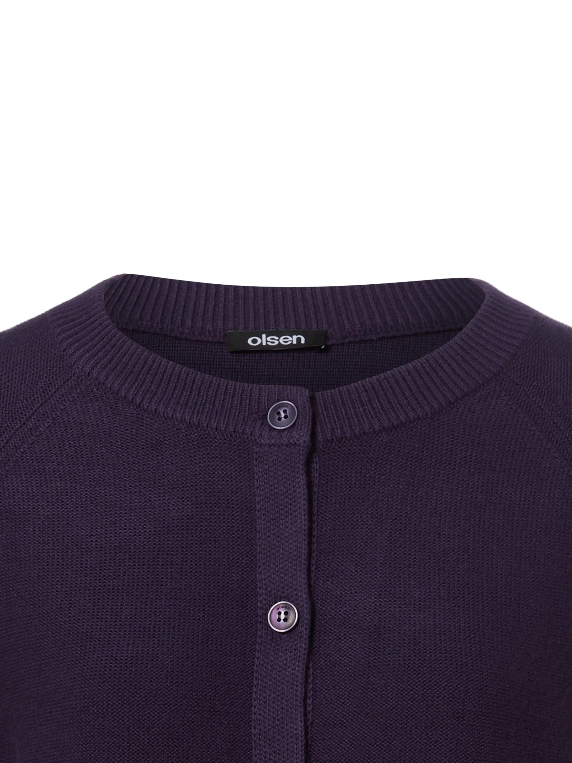 Olsen Damen Strickjacke in lila