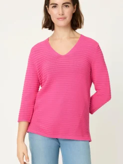 Olsen Damen Strickpullover - Henny in pink