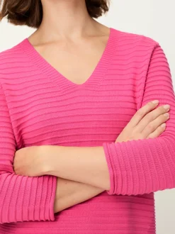 Olsen Damen Strickpullover - Henny in pink