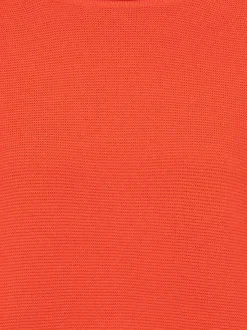 Olsen Damen Strickpullover in orange - Ärmel: langarm