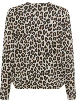 Olsen Damen T-Shirt in beige - Ausschnitt: Rundhals