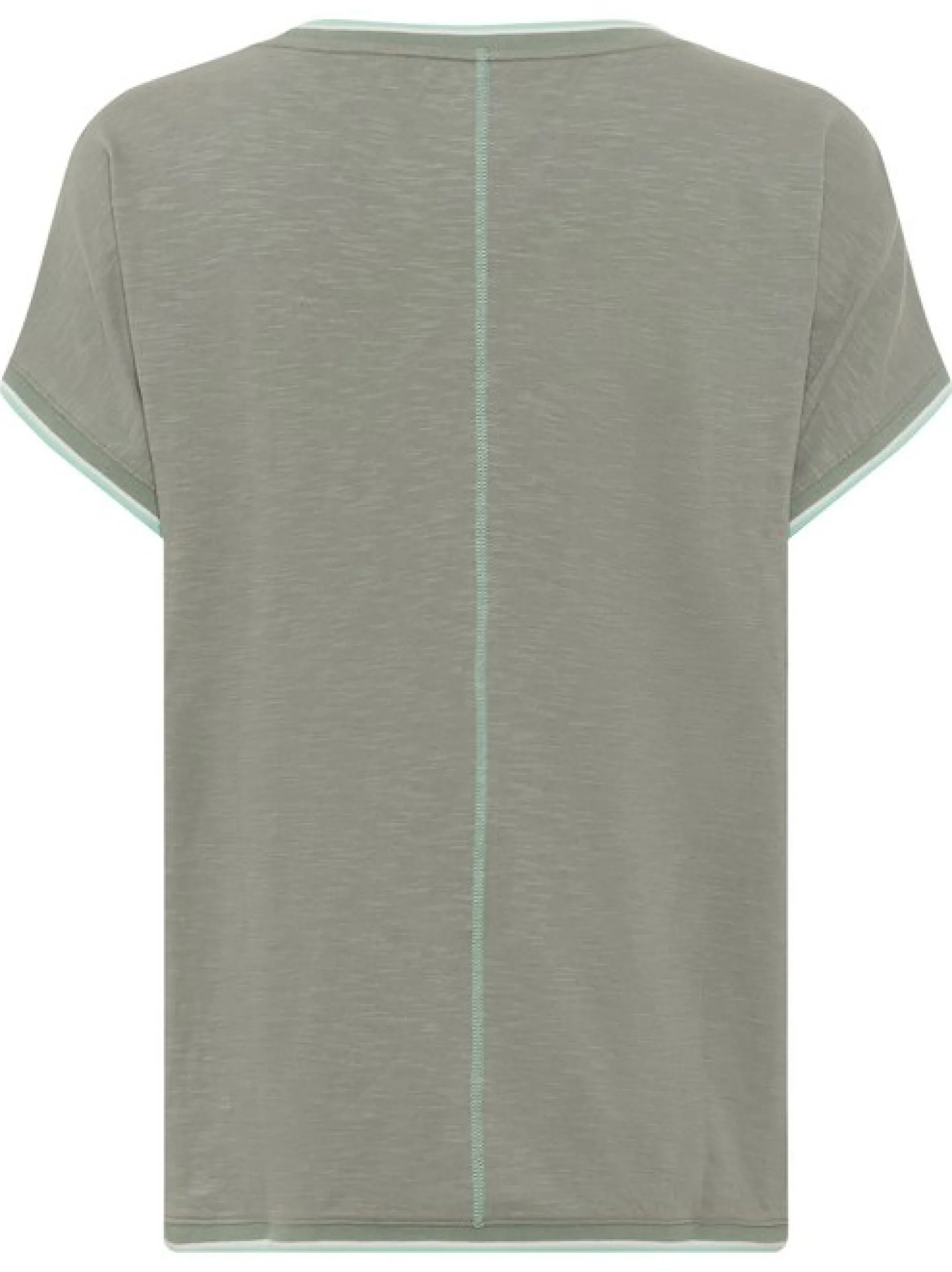 Olsen Damen T-Shirt in khaki - Ausschnitt: Rundhals