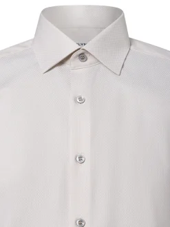 OLYMP Level Five Herren Businesshemd - Body Fit in beige