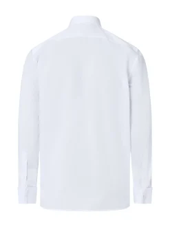 OLYMP Luxor modern fit Herren Hemd mit Umschlagmanschetten - Bügelfrei in weiß