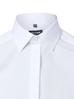 OLYMP Luxor modern fit Herren Hemd mit Umschlagmanschetten - Bügelfrei in weiß