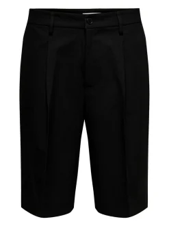 Only&Sons Herren Chinoshorts in schwarz