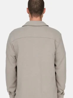 Only&Sons Herren Hemdjacke - 2er Pack Newkodyl in hellgrau