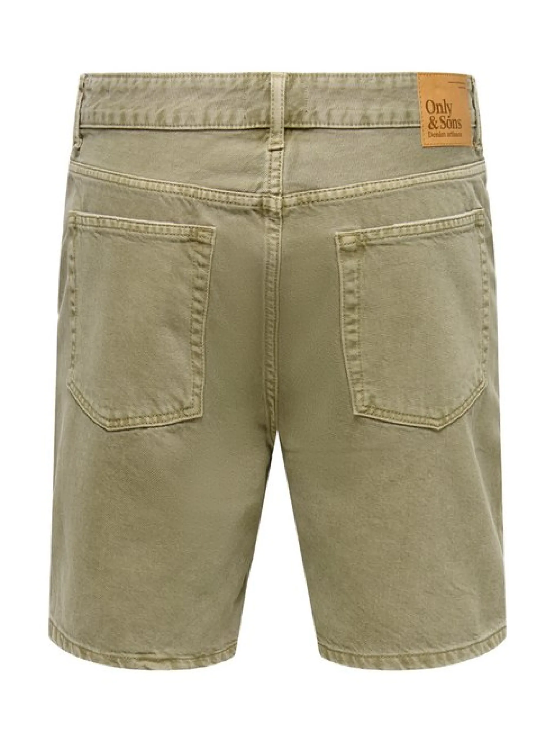 Only&Sons Herren Jeansshorts in khaki