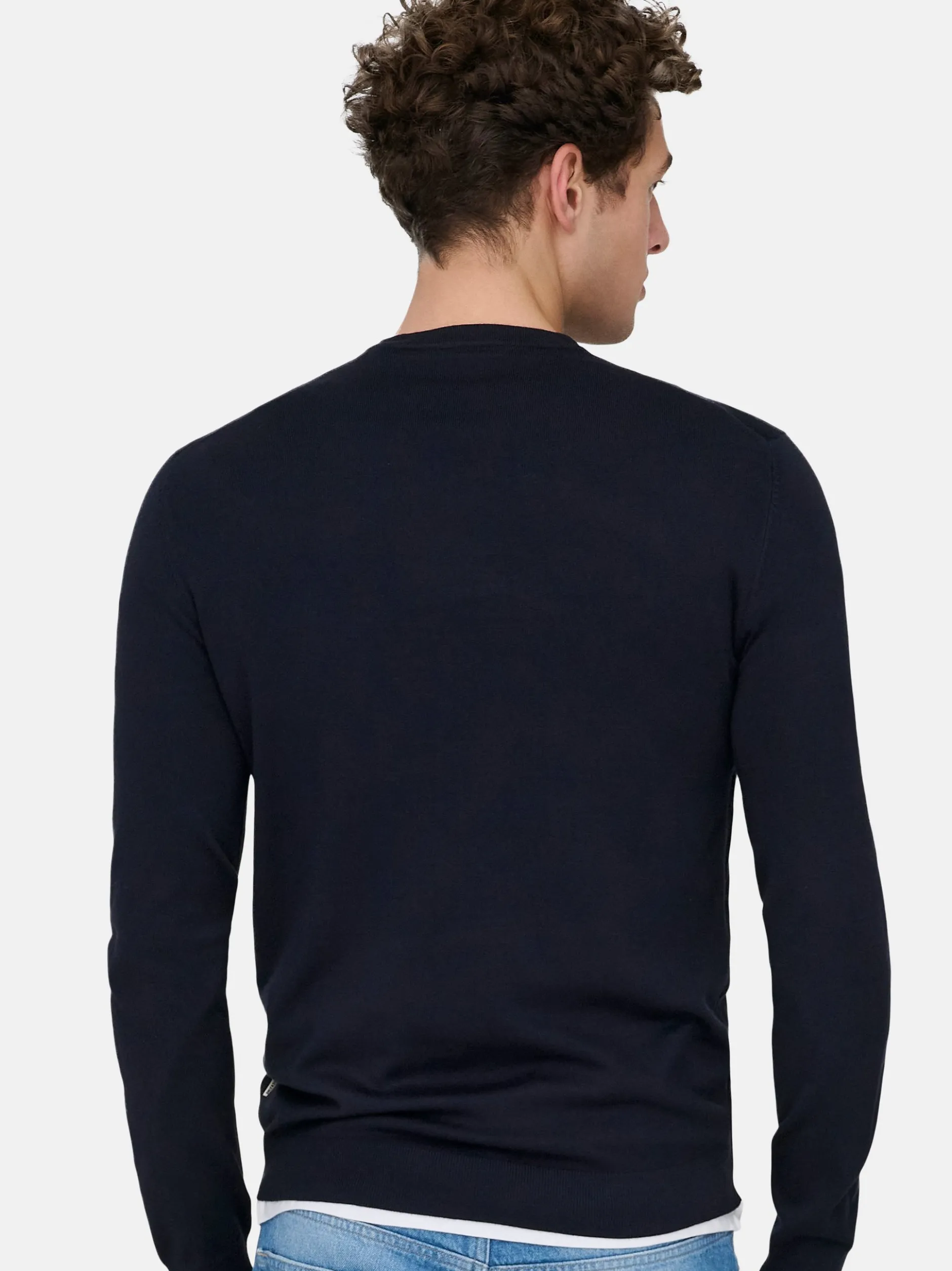 Only&Sons Herren Pullover - Wyler in blau