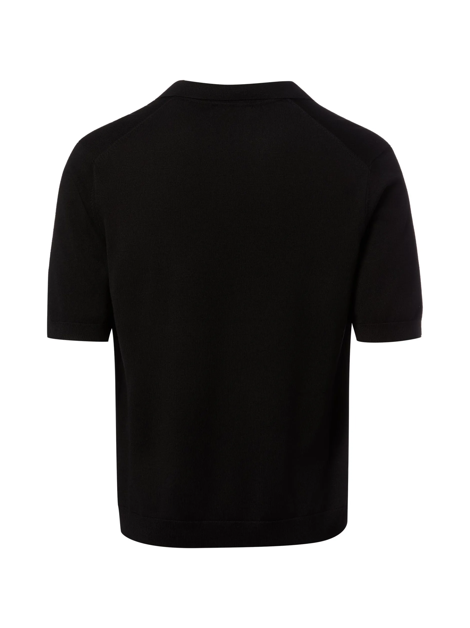 Only&Sons Herren Strickshirt in schwarz - Ärmel: kurzarm
