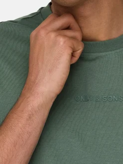 Only&Sons Herren T-Shirt - 3er Pack MAX in beige