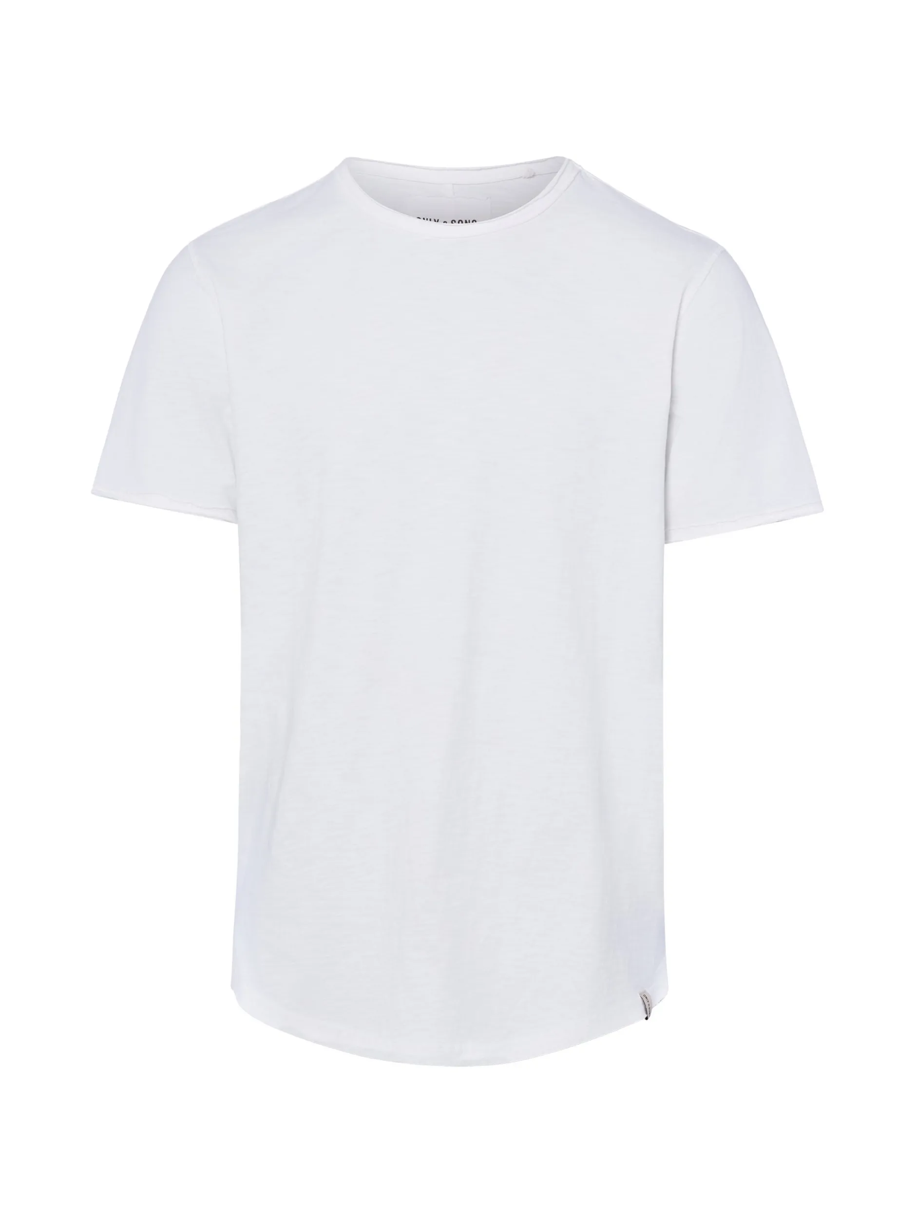 Only&Sons Herren T-Shirt - ONSBenne Longy in weiß