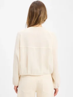 Opus Damen Blouson - Larosa in sand