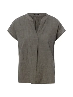 Opus Damen Blusenshirt - Famita in grau