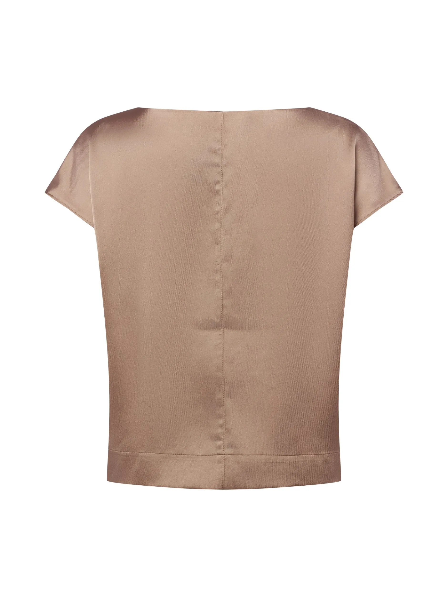Opus Damen Blusentop in taupe roségold