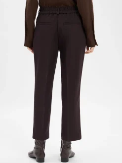 Opus Damen Bundfaltenhose - Meeri city in schoko