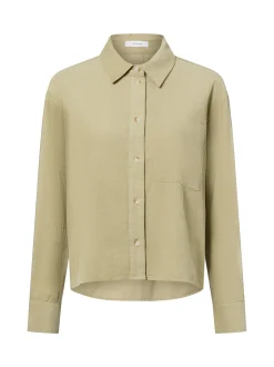 Opus Damen Hemdbluse - Frone in lind - Ärmel: langarm