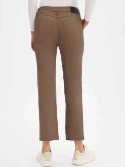 Opus Damen Hose - Ebbi in taupe - Länge: verkürzt