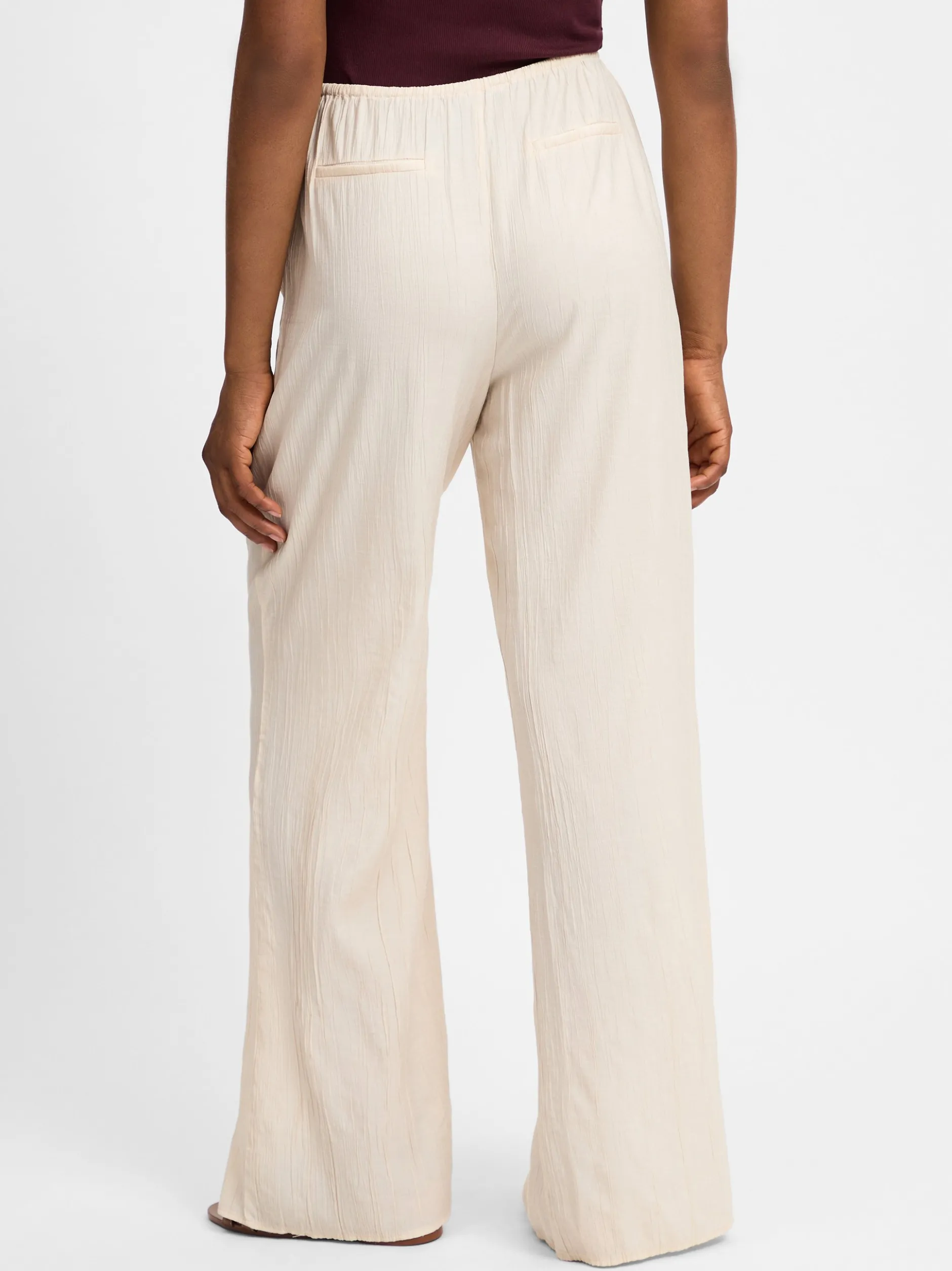 Opus Damen Hose - Monala in beige - Länge: lang