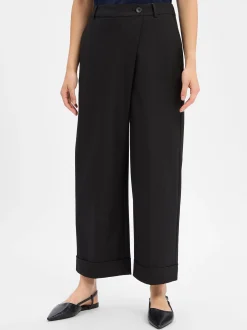 Opus Damen Hose - Mozy in schwarz - Länge: verkürzt
