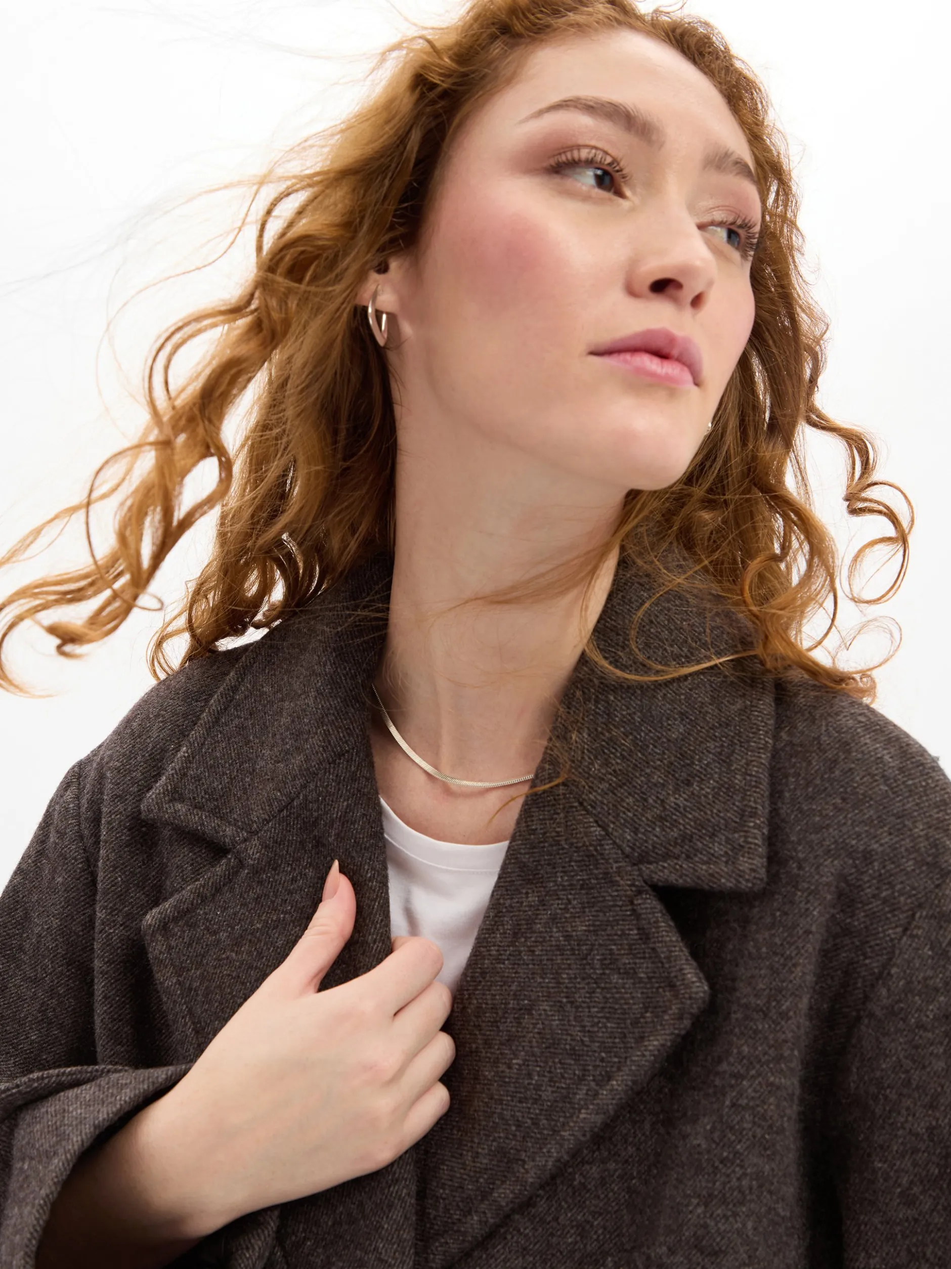 Opus Damen Jacke - Hallyn in kastanie