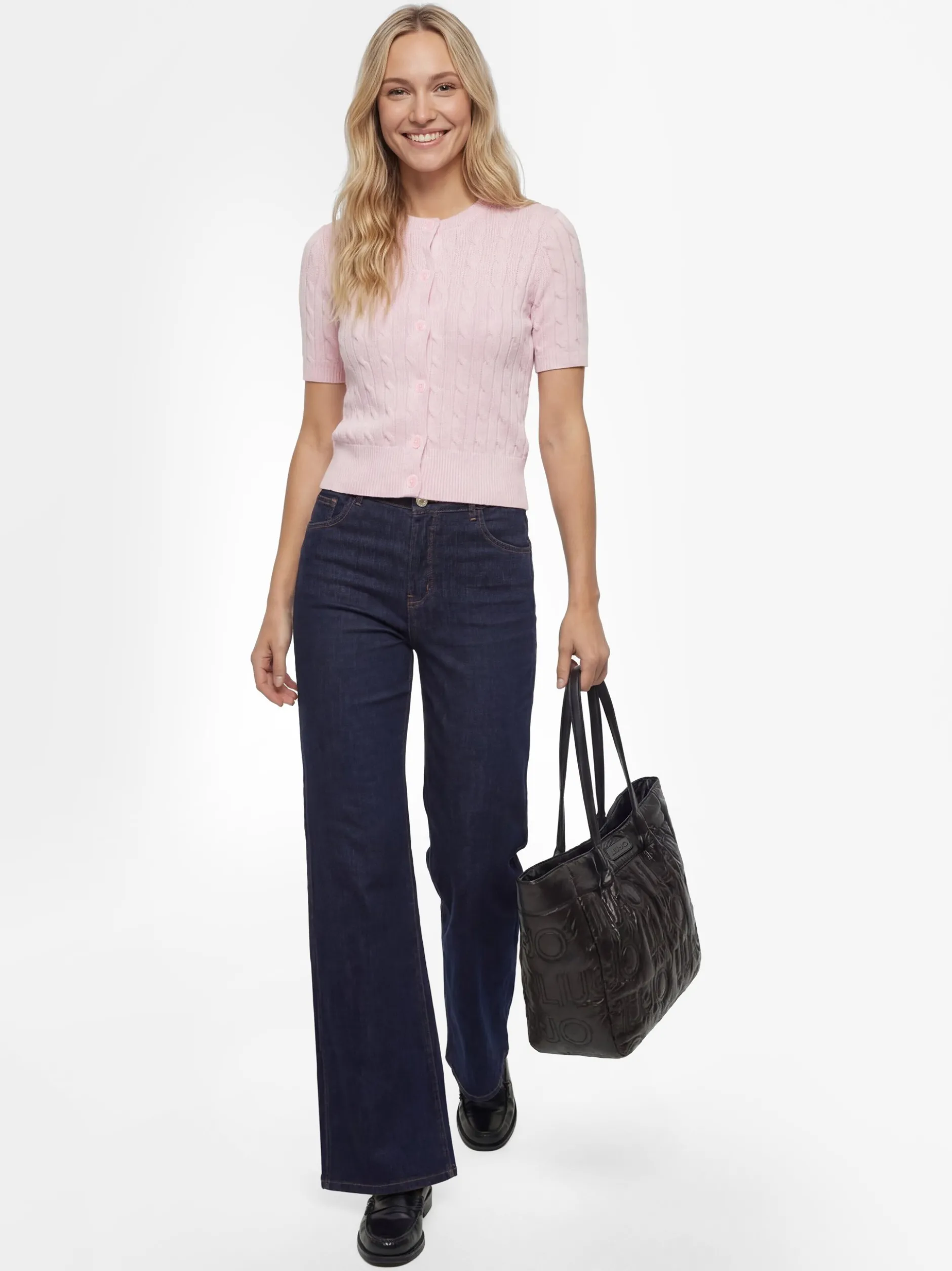 Opus Damen Jeans - Miva bold in dark stone - Länge: lang