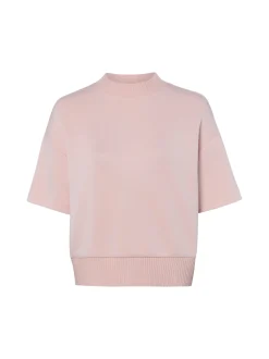Opus Damen Kurzarm-Sweatshirt - Galita in rosa