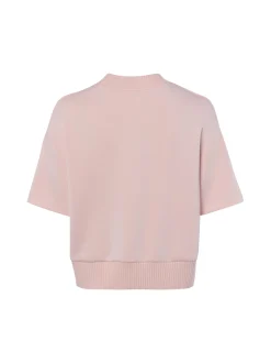 Opus Damen Kurzarm-Sweatshirt - Galita in rosa