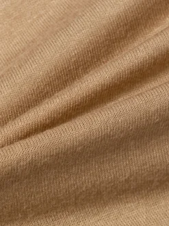 Opus Damen Langarmshirt - Sifa in camel - Ärmel: langarm