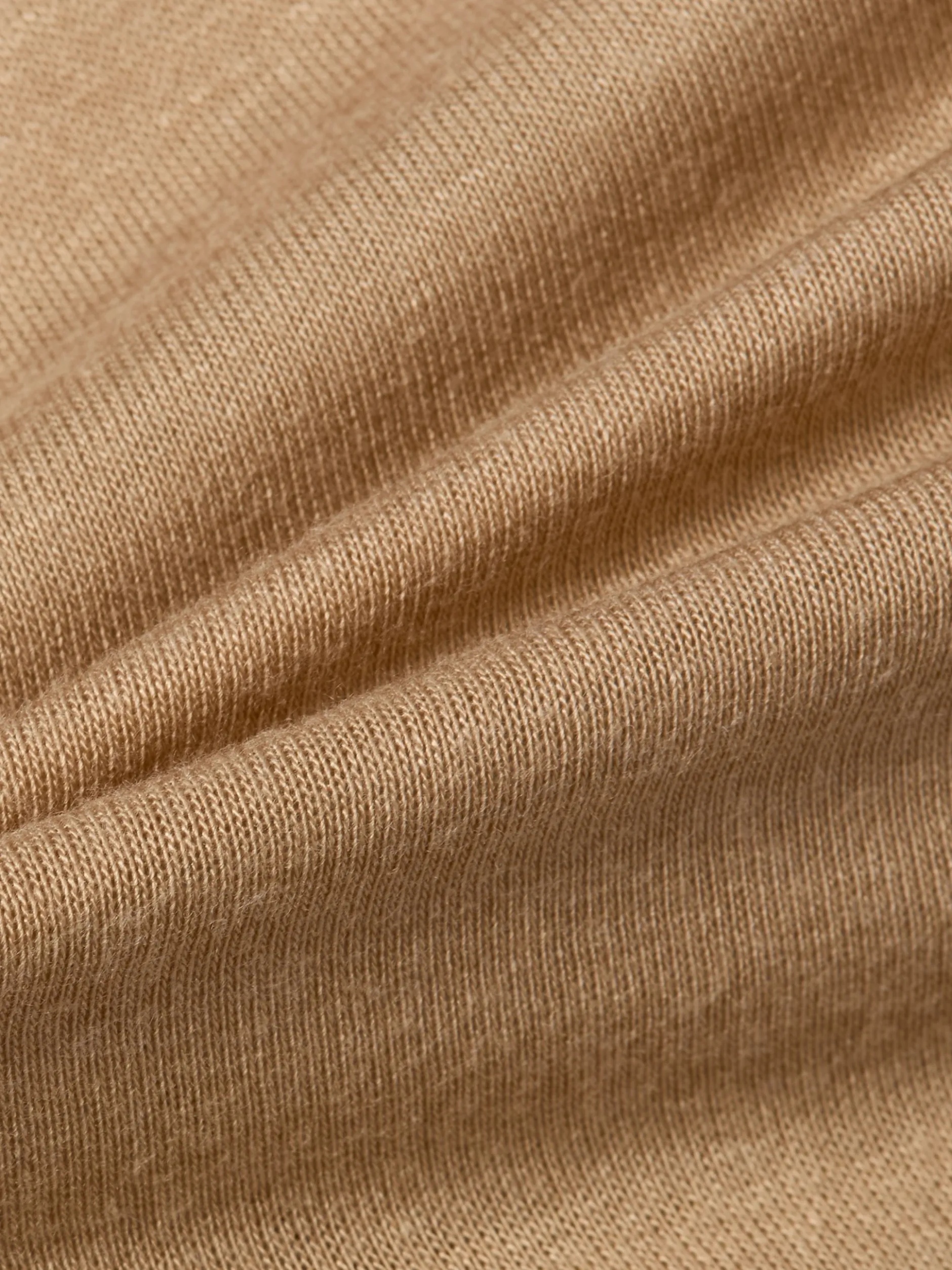Opus Damen Langarmshirt - Sifa in camel - Ärmel: langarm