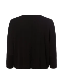 Opus Damen Langarmshirt - Sigefi in schwarz