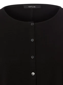 Opus Damen Langarmshirt - Sigefi in schwarz