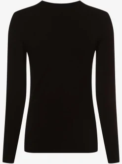 Opus Damen Langarmshirt - Smilla in schwarz
