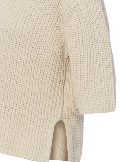Opus Damen Pullover - Padmy in beige - Ärmel: Halbarm