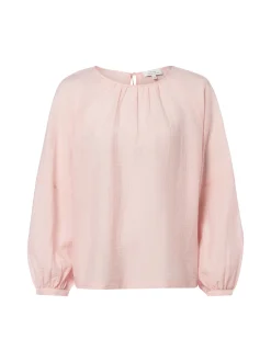 Opus Damen Sommerbluse - Fibiza in rosa - Ärmel: langarm
