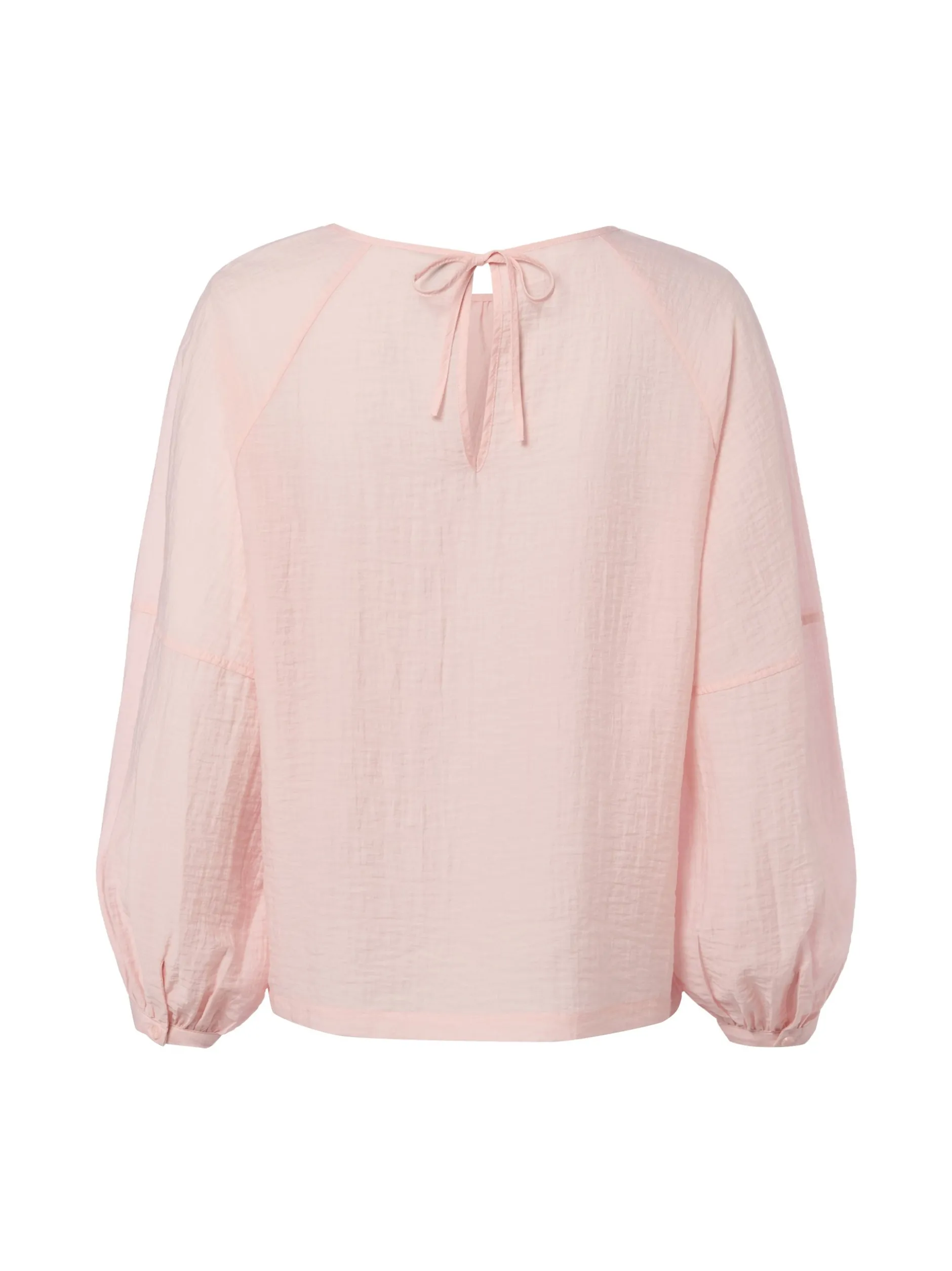 Opus Damen Sommerbluse - Fibiza in rosa - Ärmel: langarm