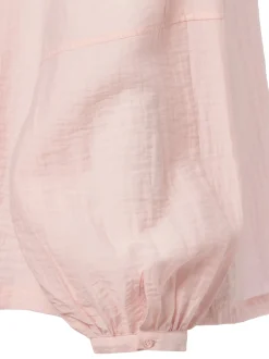 Opus Damen Sommerbluse - Fibiza in rosa - Ärmel: langarm