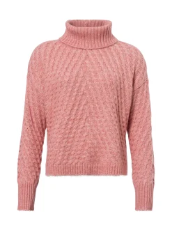 Opus Damen Strickpullover - Plinea in altrosa