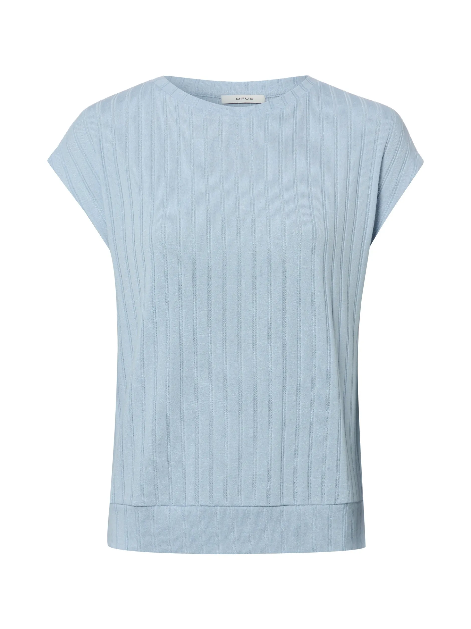 Opus Damen Strickshirt - Sapino in hellblau