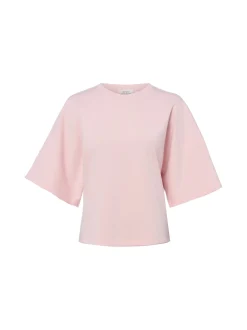 Opus Damen Sweatshirt - Gikko in rosa - Ärmel: Halbarm