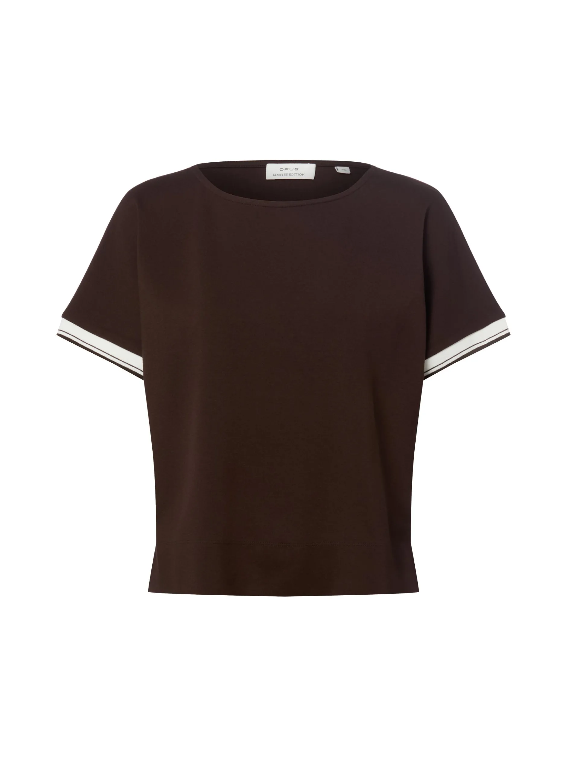 Opus Damen T-Shirt - Giprep in marine - Ärmel: kurzarm