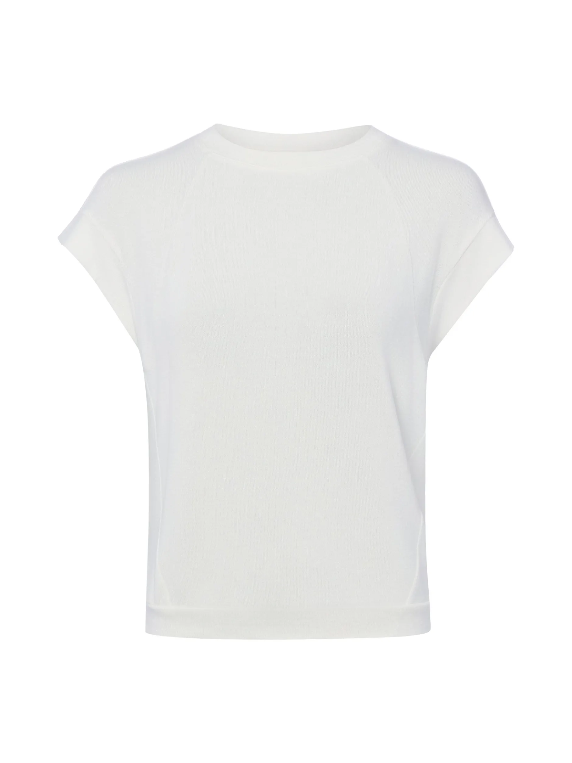 Opus Damen T-Shirt - Salimera in ecru - Ärmel: kurzarm