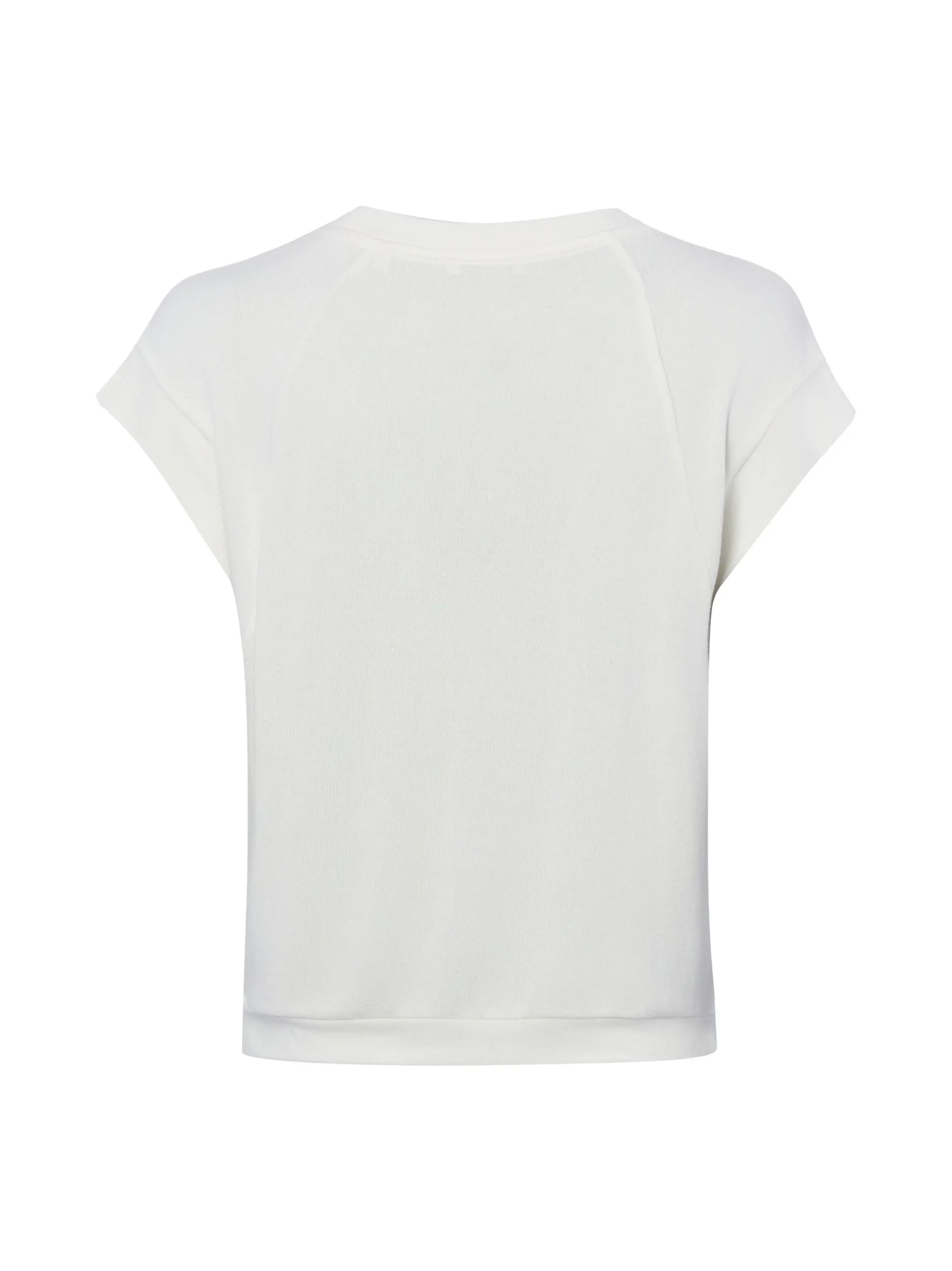 Opus Damen T-Shirt - Salimera in ecru - Ärmel: kurzarm