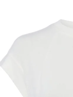 Opus Damen T-Shirt - Salimera in ecru - Ärmel: kurzarm