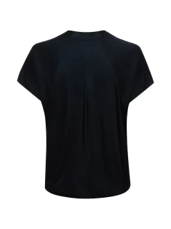 Opus Damen T-Shirt - Sanebie in marine - Ärmel: kurzarm