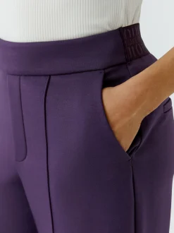 Oui Damen Hose in purple