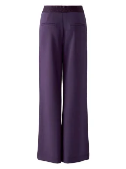 Oui Damen Hose in purple