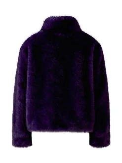Oui Damen Outdoorjacke in purple